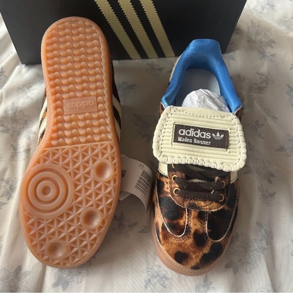 Adidas Wales Bonner Samba Pony Tonal Low Trainers Women’s Size 7 - Picture 3 of 9